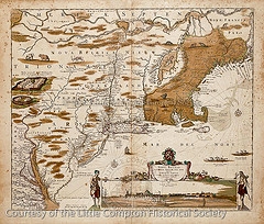 antique map united states